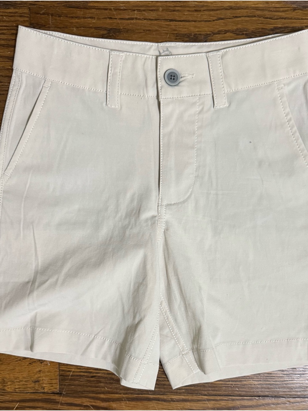 Boys, Size 4 Southern Tide Cream Casual Shorts - Classic Summer Style